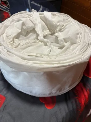 Cancán blanco talla única