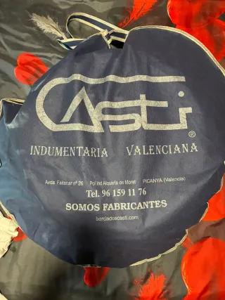 Cancán blanco talla única