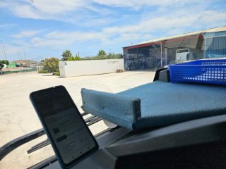 Mesa casera Renault T camión