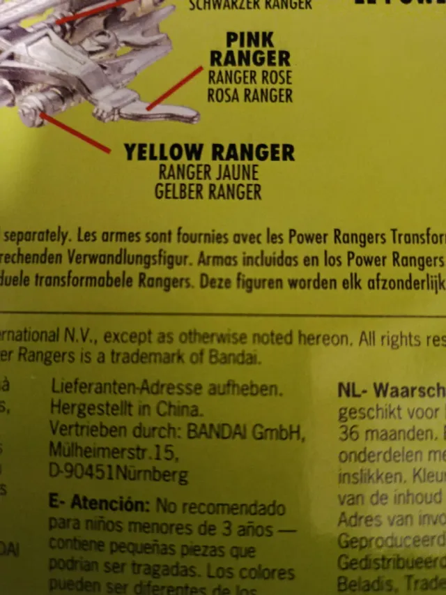 POWER RANGER TOMMY TRANSFORMABLE.