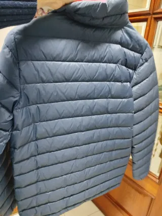 Chaqueta La Martina acolchada azul y roja