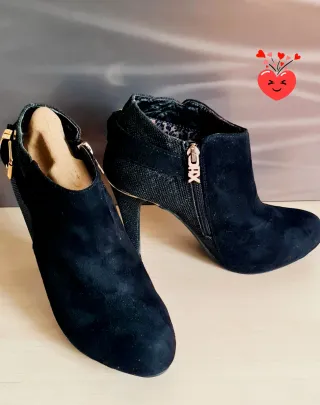 Botines negros Xti Talla 37