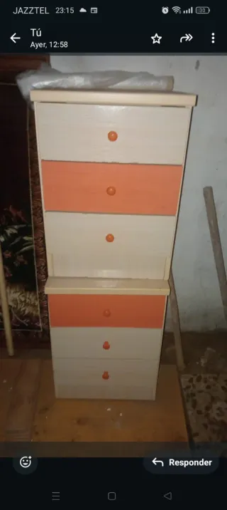 Mesitas de noche de madera