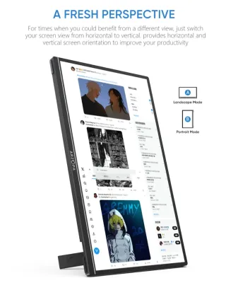 Monitor Portátil Arzopa A1S 14” FHD 1080P