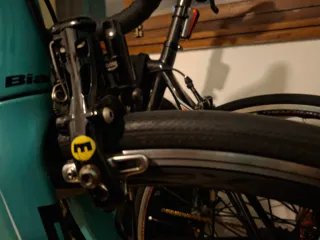 Bicicleta de carretera Bianchi Celeste