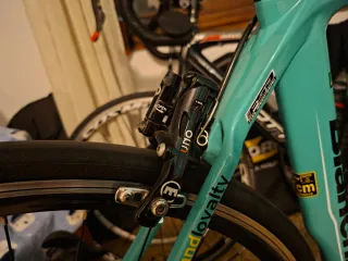 Bicicleta de carretera Bianchi Celeste