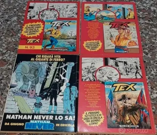 fumetti Tutto Tex n. 92 - 99 - 100 - 112