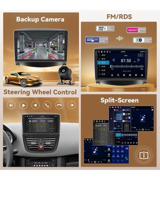 Radio Coche Android 15 Peugeot 207 (06-10)