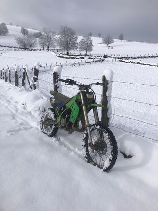 Kawasaki Verde/Motocross Manual  Precio negociable