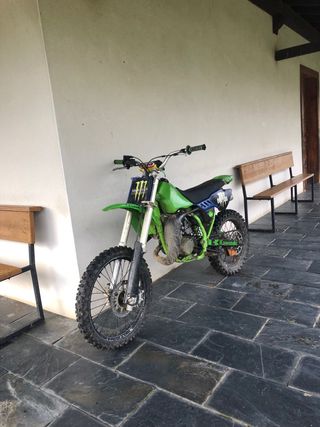 Kawasaki Verde/Motocross Manual  Precio negociable