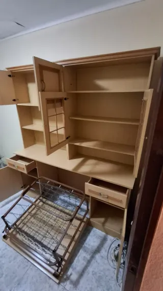 Mueble modular con cama abatible