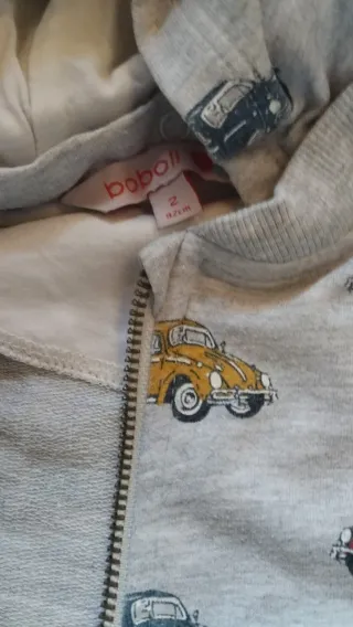 Sudadera Boboli con capucha y cremallera T.2A