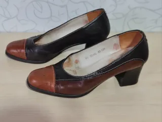 Zapatos de piel Tamagil Marrón y Negro