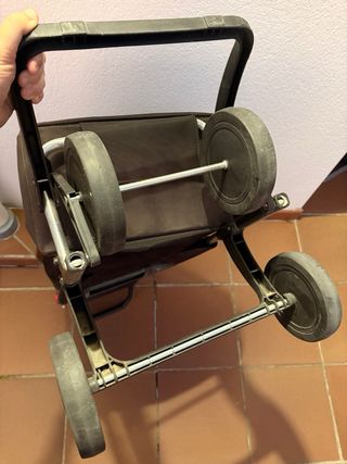 Carrito ROLSER 4 ruedas plegable negro