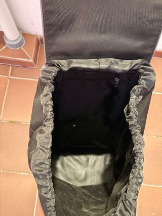 Carrito ROLSER 4 ruedas plegable negro