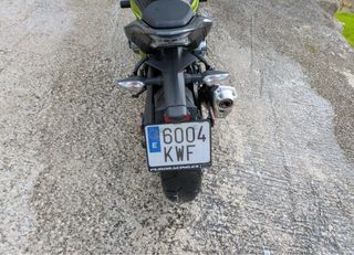 Kawasaki Z900 Negra y Verde