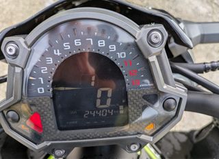 Kawasaki Z900 Negra y Verde