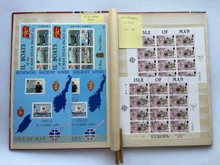 Clasificador Sellos Isla de Man Nuevos/Usados