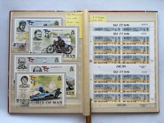 Clasificador Sellos Isla de Man Nuevos/Usados