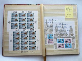 Clasificador Sellos Isla de Man Nuevos/Usados