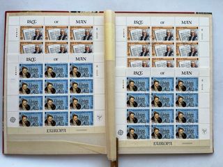 Clasificador Sellos Isla de Man Nuevos/Usados