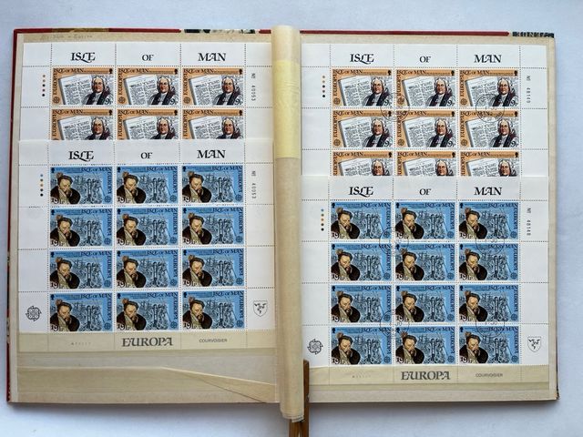 Clasificador Sellos Isla de Man Nuevos/Usados