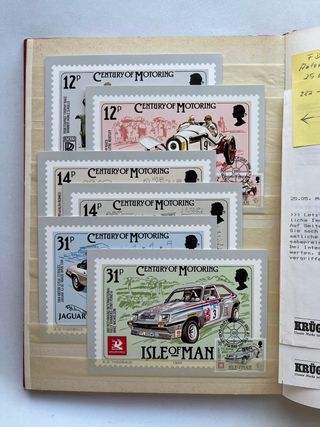 Clasificador Sellos Isla de Man Nuevos/Usados