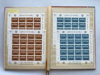 Clasificador Sellos Isla de Man Nuevos/Usados
