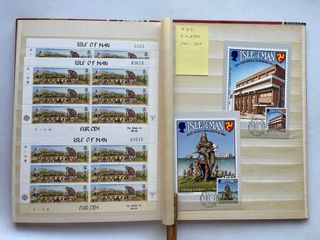 Clasificador Sellos Isla de Man Nuevos/Usados