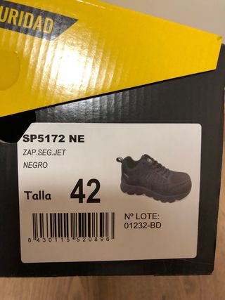 Zapatos de seguridad Paredes negros