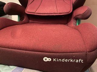 Silla coche Kinderkraft red