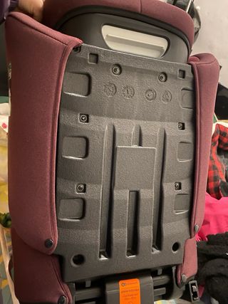 Silla coche Kinderkraft red