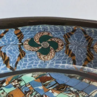 Copa antigua Vallauris Jean Gerbino