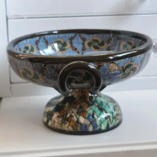 Copa antigua Vallauris Jean Gerbino