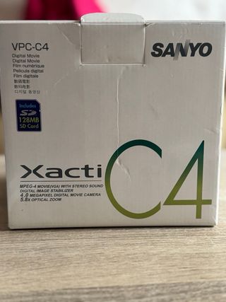 Videocámara Sanyo Xacti C4