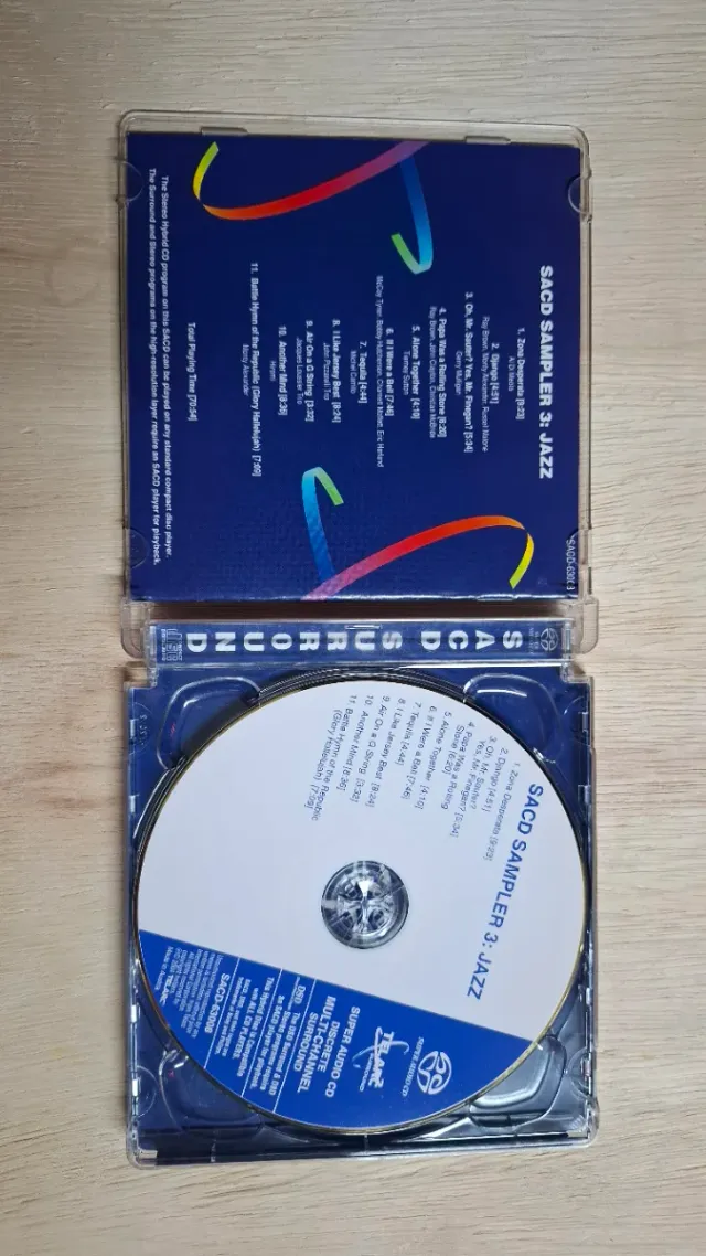 SACD Sampler 3 Telarc Jazz Surround