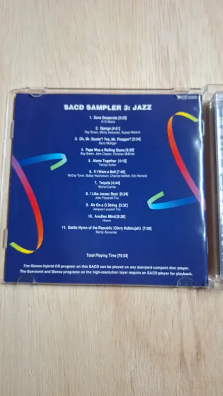 SACD Sampler 3 Telarc Jazz Surround