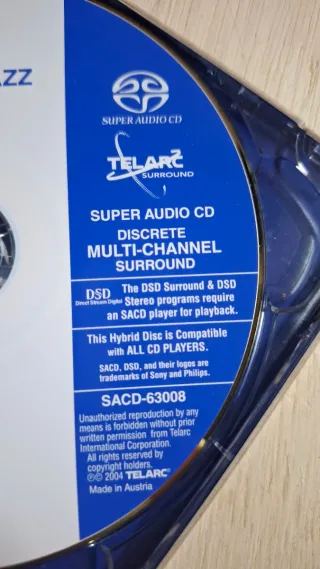 SACD Sampler 3 Telarc Jazz Surround