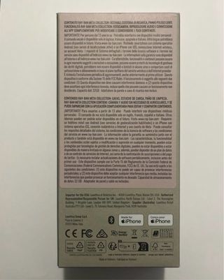 Ray-Ban Meta Gafas Inteligentes 2da Gen