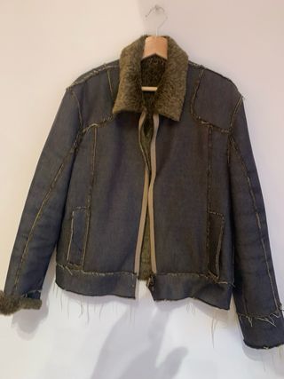 Chaqueta vaquera con forro de pelo