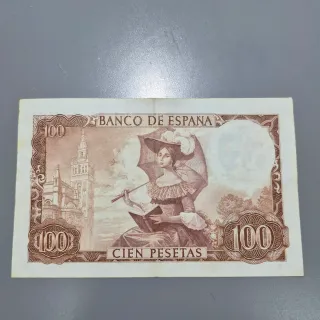 Billete 100 pesetas Banco de España 1965