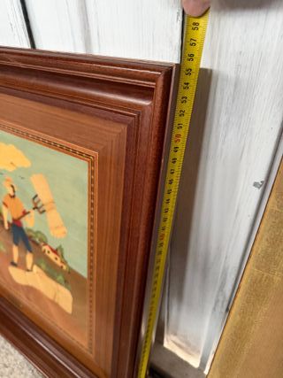 cuadro Marquetería Madera