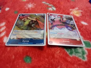 Pack Cartas One Piece Alvida y Kyros