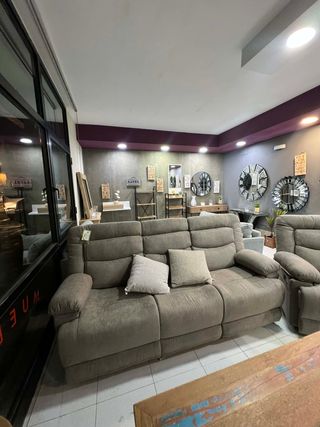 Sofás Relax Marrón 1, 2 y 3 Plazas Laurel renclina