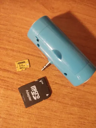 MicroSD 64GBartSimpson+ adaptadorsd+Mini altavoz