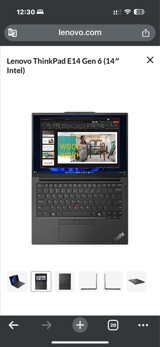 Lenovo ThinkPad E14 de 6ta generaciongeneración14