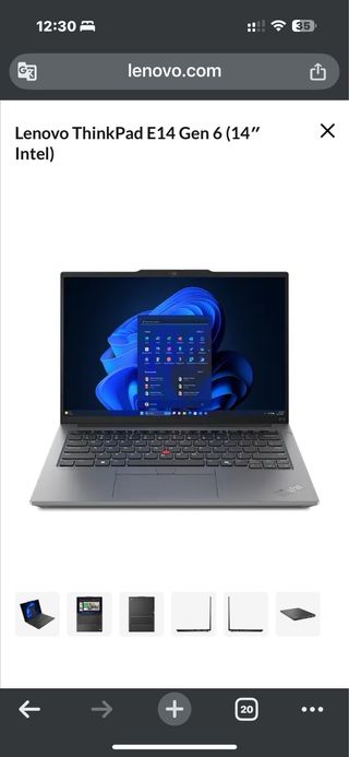 Lenovo ThinkPad E14 de 6ta generaciongeneración14