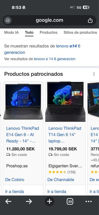 Lenovo ThinkPad E14 de 6ta generaciongeneración14