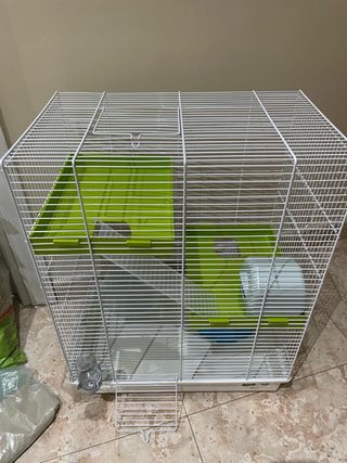 Jaula Hamster con Accesorios