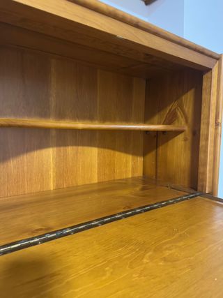 Mueble salón madera maciza rústico